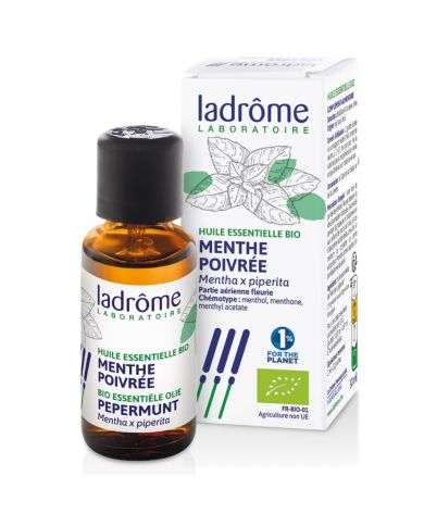 LADROME HUILE ESSENTIELLE BIO MENTHE POIVREE 10 ML