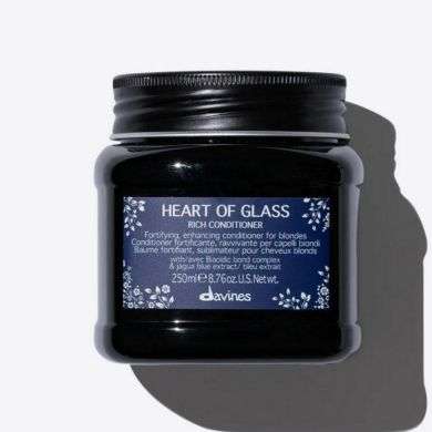 DAVINES HEART OF GLASS BAUME FORTIFIANT RICHE 250 ML