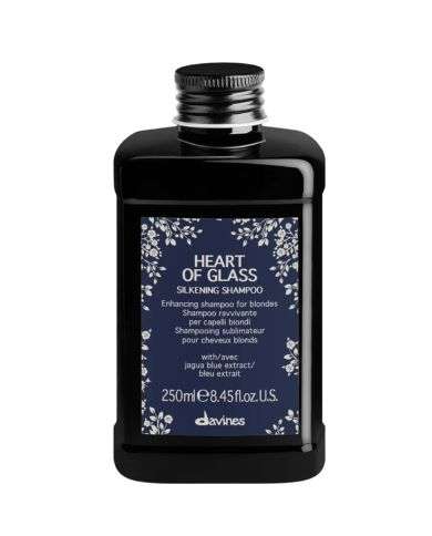 DAVINES HEART OF GLASS SHAMPOOING SUBLIMATEUR POUR CHEVEUX BLONDS 250 ML