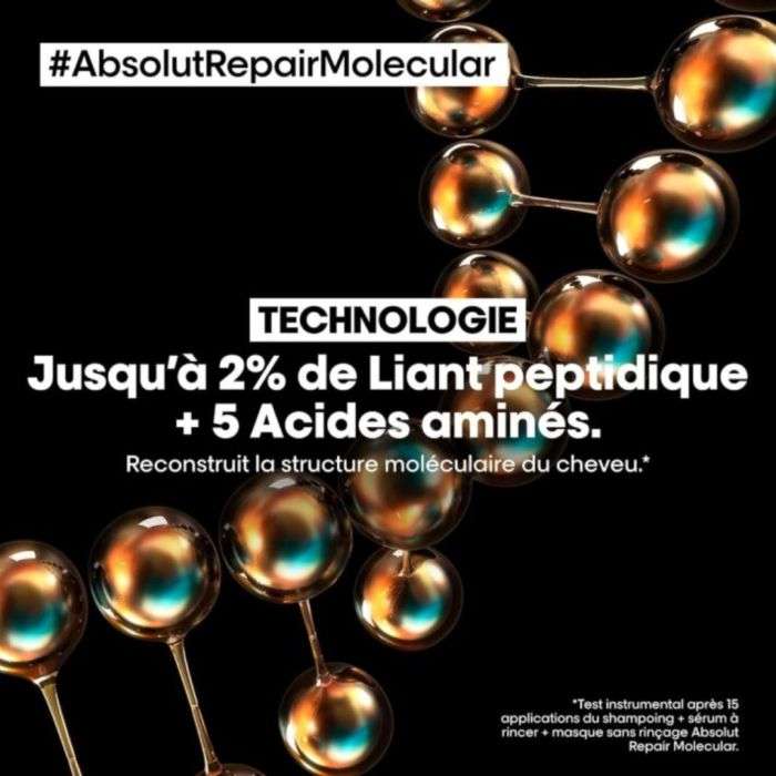 L'OREAL PROFESSIONNEL PARIS ABSOLUT REPAIR MOLECULAR SERUM A RINCER PROFESSIONNEL 250 ML