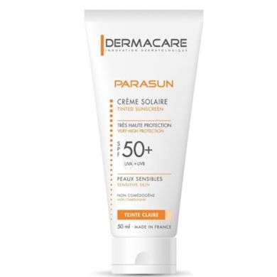 DERMACARE PARASUN CREME SOLAIRE SPF 50+ TEINTE CLAIRE 50 ML