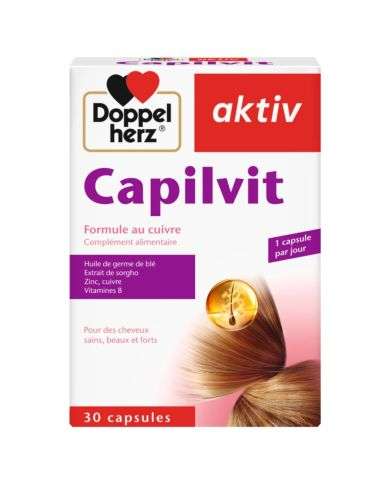 DOPPELHERZ AKTIV CAPILVIT 30 CAPSULES