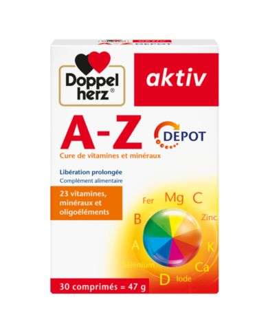DOPPELHERZ AKTIV A Z 30 COMPRIMES
