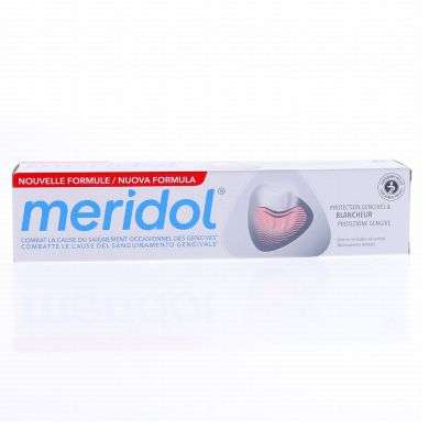 MERIDOL DENTIFRICE PROTECTION GENCIVES ET BLANCHEUR 75 ML