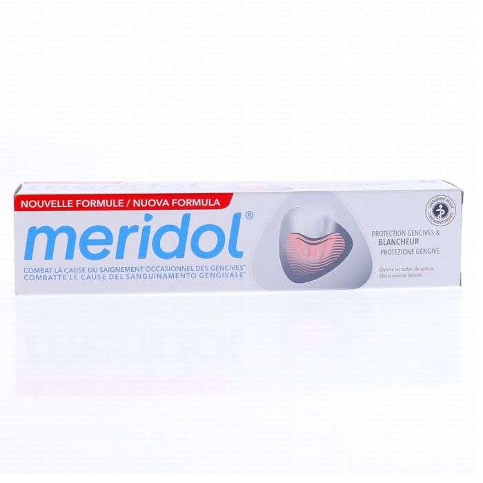MERIDOL DENTIFRICE PROTECTION GENCIVES ET BLANCHEUR 75 ML