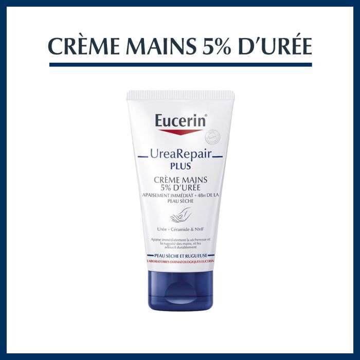 EUCERIN UREA REPAIR PLUS CREME MAINS 5% D' UREE 75 ML