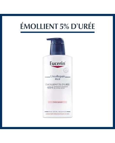 EUCERIN UREA REPAIR EMOLLIENT 5% D'UREE 48H PARFUM APAISANT 250 ML
