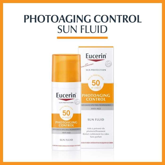 EUCERIN SUN FLUIDE ANTI AGE 50 ML