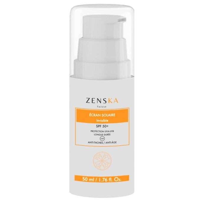 ZENSKA ECRAN SOLAIRE INVISIBLE SPF 50 ANTI TACHES ANTI AGE 50 ML