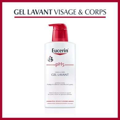EUCERIN GEL LAVANT PH 5 400 ML