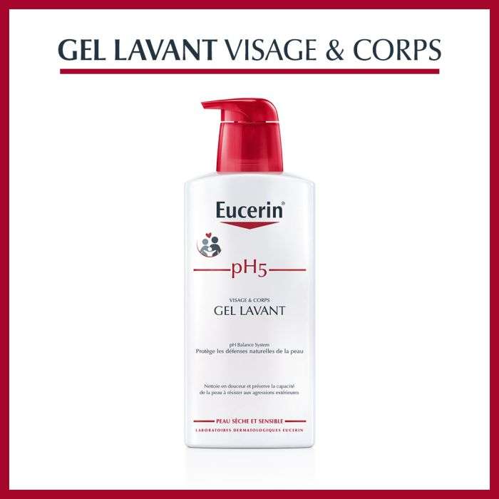 EUCERIN GEL LAVANT PH 5 400 ML