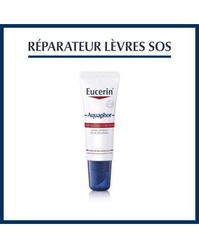 EUCERIN AQUAPHOR REPARATEUR LEVRES SOS 10 ML