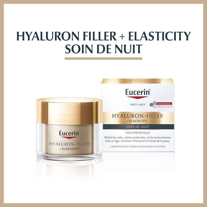 EUCERIN HYALURON FILLER + ELASTICITY SOIN DE NUIT 50 ML