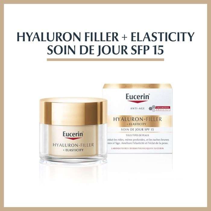 EUCERIN HYALURON FILLER + ELASTICITY SOIN DE JOUR 50 ML SPF 15