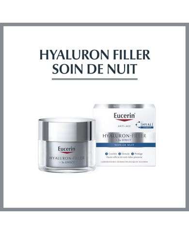 EUCERIN HYALURON FILLER *3 EFFECTS SOIN DE NUIT 50 ML