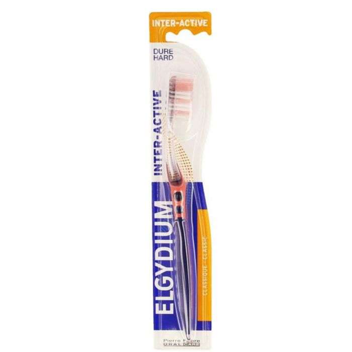 ELGYDIUM BROSSE A DENTS INTER ACTIVE DURE 