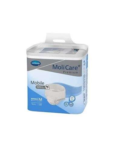 HARTMANN MOLICARE PREMIUM MOBILE SLIP ABSORBANT JOUR 14 PIECES