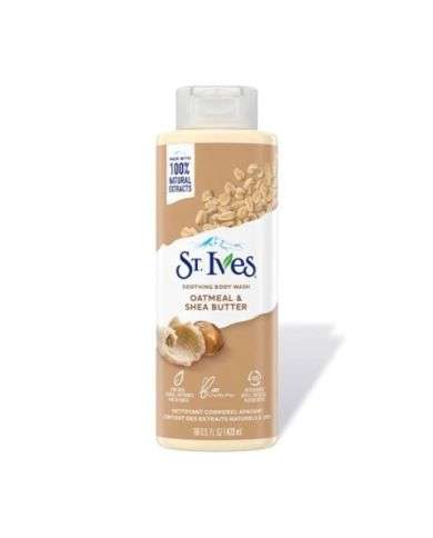 ST IVES GEL DOUCHE BEURRE DE SHEA ET AVOINE 473 ML