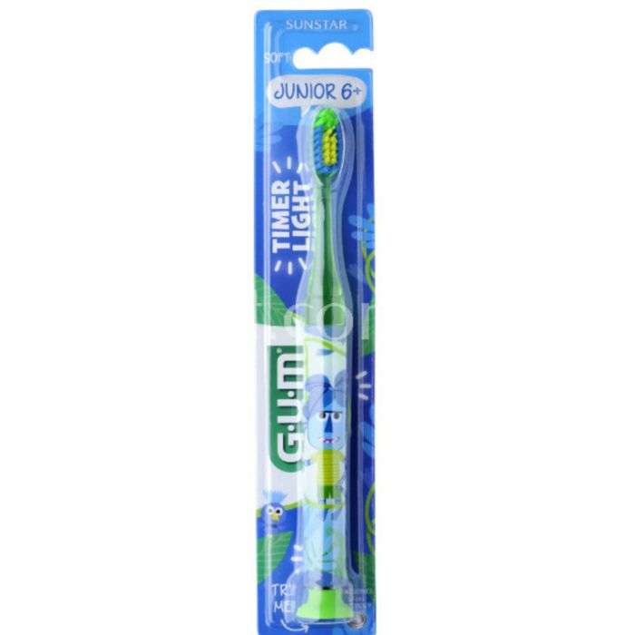 GUM JUNIOR LIGHT UP 1 MINUTE BROSSE A DENTS SOUPLE