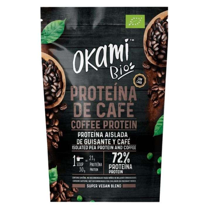 OKAMI BIO PROTEINE AU CAFE 500G
