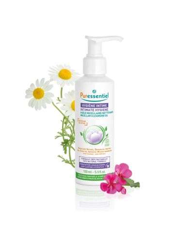 PURESSENTIEL HYGIENE INTIME HUILE MICELLAIRE NETTOYANTE 150 ML