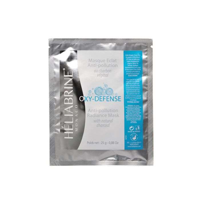 HELIABRINE OXY-DEFENSE MASQUE ECLAT ANTI-POLLUTIONCHARBON VEGETAL 25g