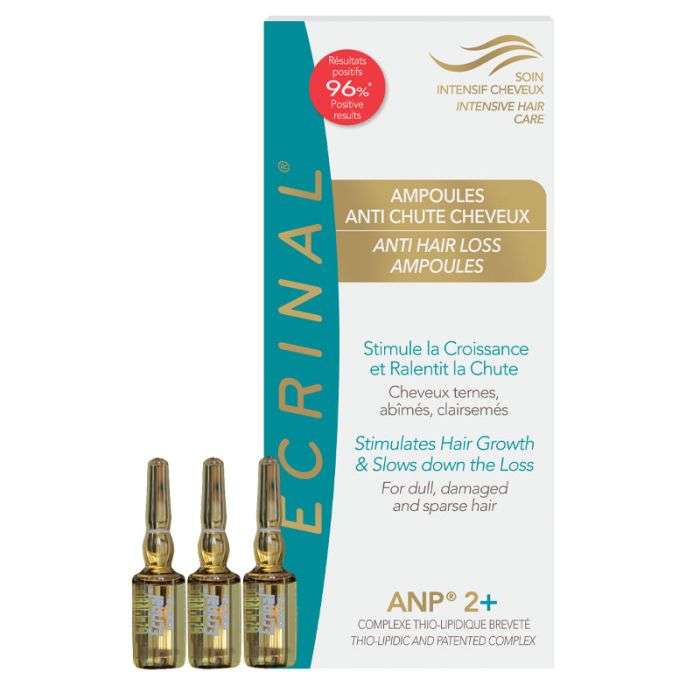 ECRINAL AMPOULES ANTI CHUTES CHEVEUX 85 ML 