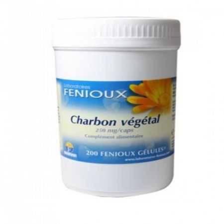FENIOUX CHARBON VEGETAL 200 GELULES