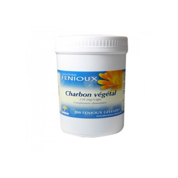 Fenioux Charbon Végétal 200 gélules