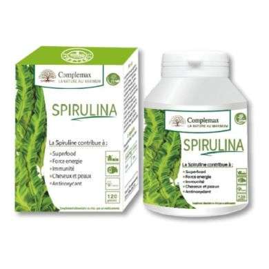 COMPLEMAX SPIRULINA 120 GELULES