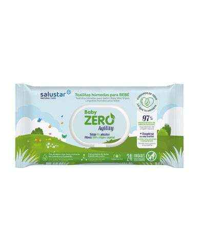 SALUSTAR BABYZERO LINGETTES BEBE 24 UNITES