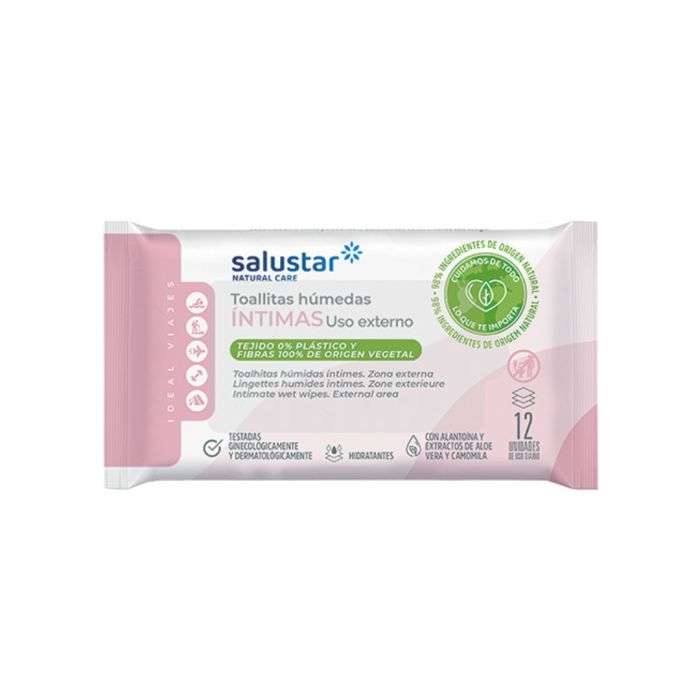 SALUSTAR LINGETTES HYGIENE INTIME UNIDOSE 12 UNITES