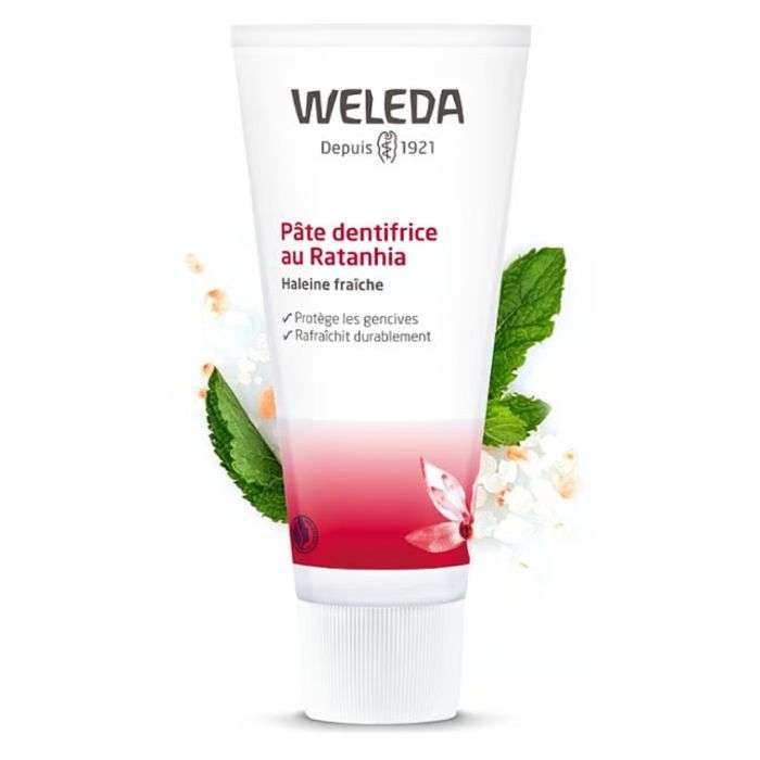 WELEDA DENTIFRICE AU RATANHIA 75 ML