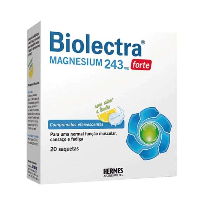 BIOLECTRA MAGNESIUM DIRECT 20 COMPRIMES EFFERVESCENTS