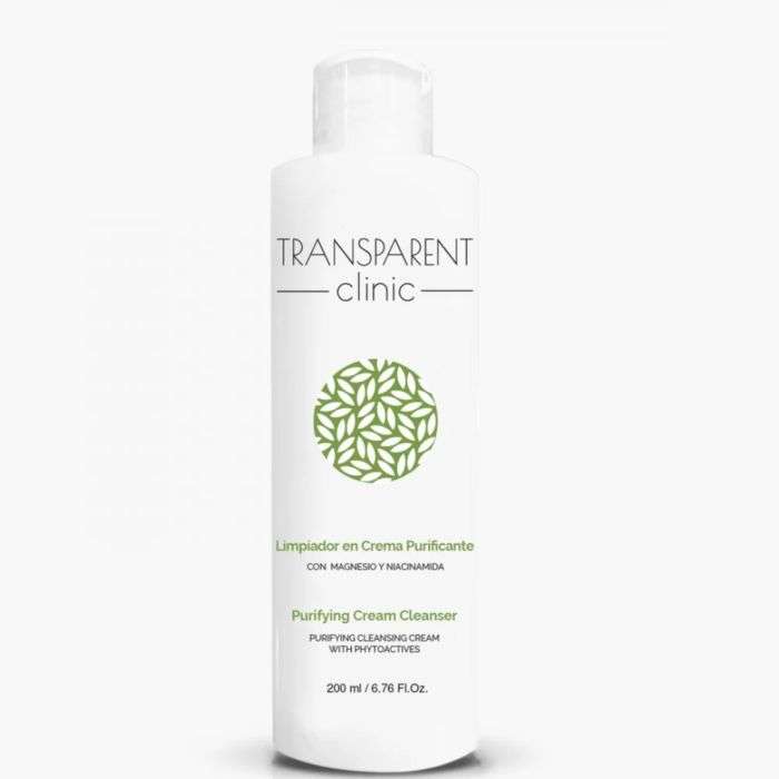 TRANSPARENT CLINIC CREME NETTOYANTE PURIFIANTE 200 ML