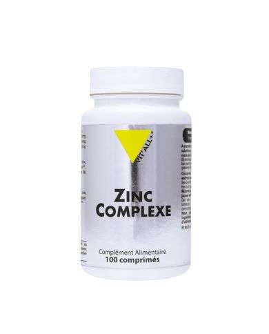 VITALL+ ZINC COMPLEXE 100 COMPRIMES