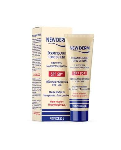NEW DERM CREME SOLAIRE SPF 50 + PRINCESSE 50 ML