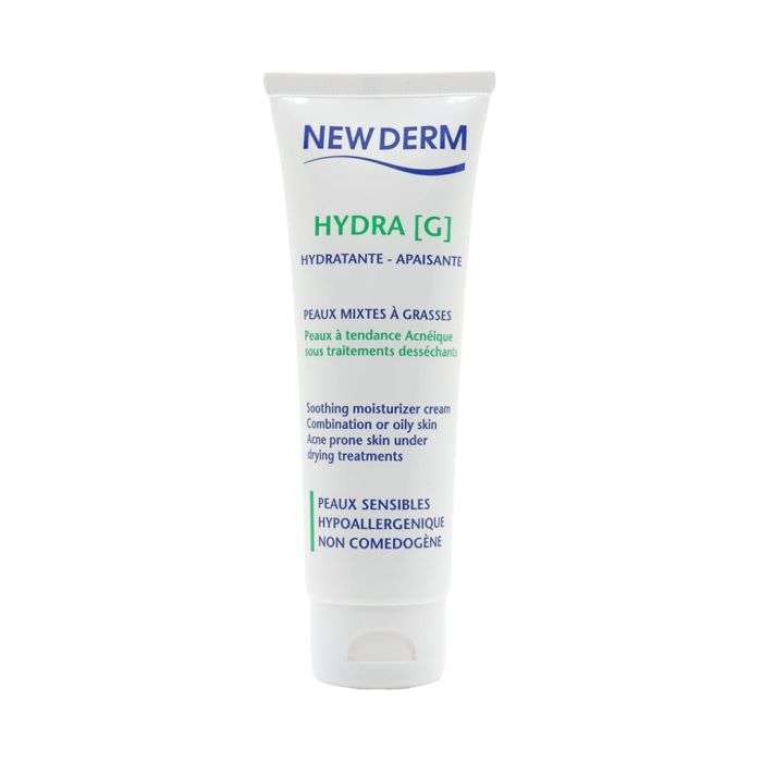NEW DERM HYDRA G CREME HYDRATANTE PEAUX MIXTES A GRASSES 50 ML