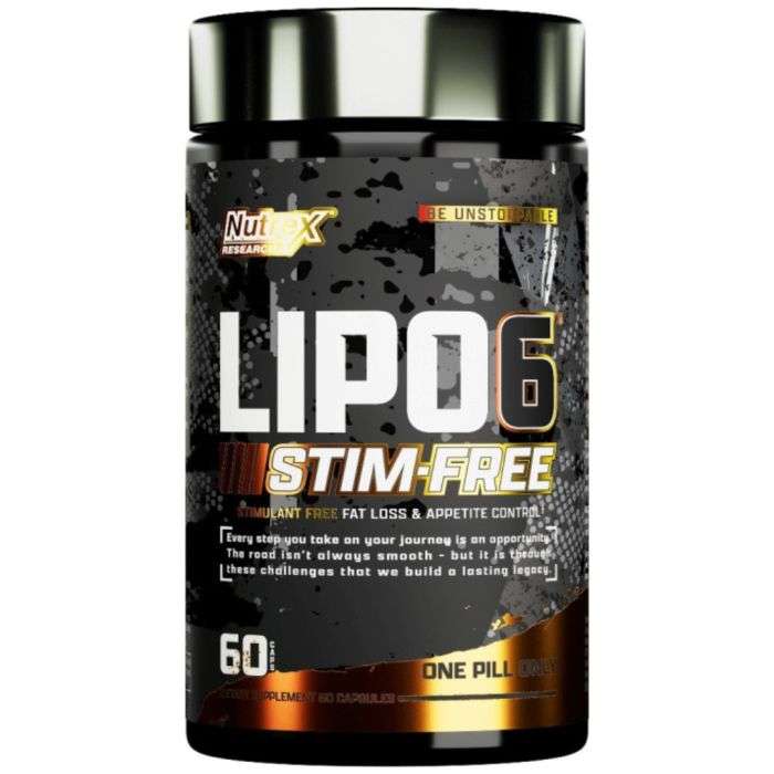 NUTREX LIPO 6 STIM FREE 60 CAPSULES