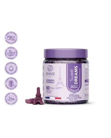 CYGNE PARIS SWEET DREAMS 60 GUMMIES VEGAN