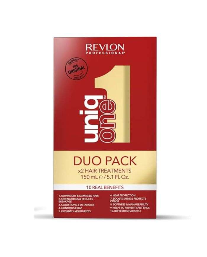REVLON UNIQ ONE DUO PACK 2 TRAITEMENT CAPILLAIRES 150 ML