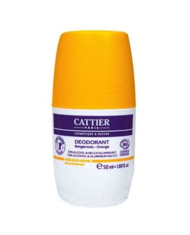 CATTIER DEODORANT BERGAMOTE ORANGE 50 ML 