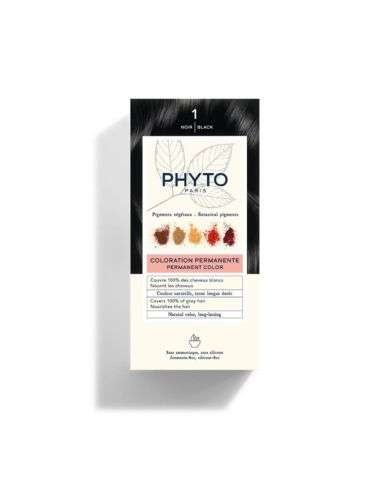 PHYTO COLOR KIT COLORATION 1 NOIR 