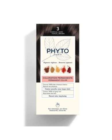 PHYTO COLOR KIT COLORATION 3 CHATAIN FONCEE
