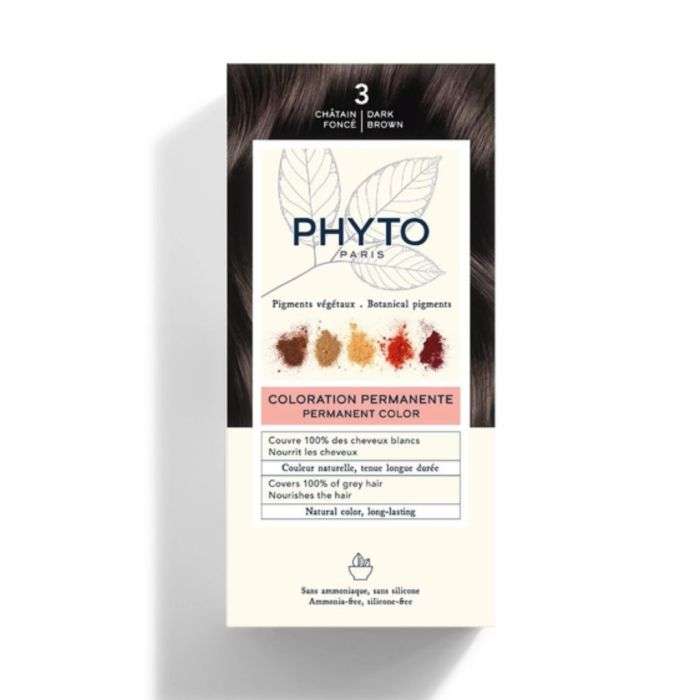 PHYTO COLOR KIT COLORATION 3 CHATAIN FONCEE