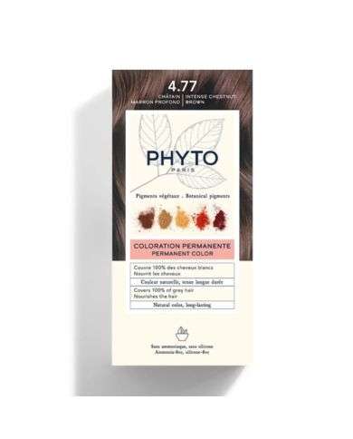 PHYTO COLOR KIT COLORATION 4.77 CHATAIN MARRON