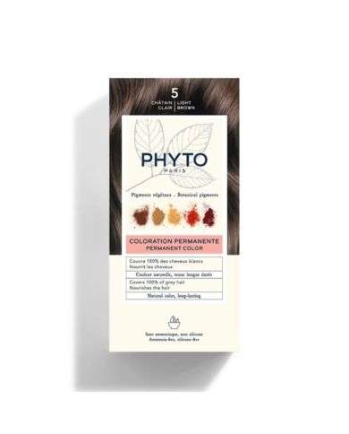PHYTO COLOR KIT COLORATION 5 CHATAIN CLAIR 
