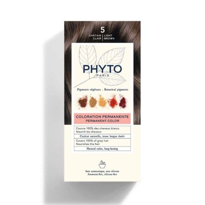 PHYTO COLOR KIT COLORATION 5 CHATAIN CLAIR 