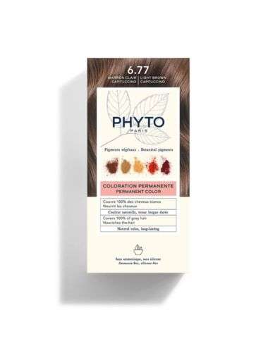 PHYTO COLOR KIT COLORATION 6.77 MARRON CLAIR