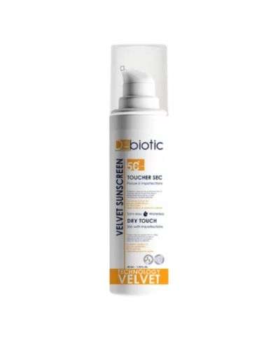 D BIOTIC ECRAN SOLAIRE VELVET TOUCHER SEC SPF 50+ PEAUX A IMPERFECTION 50 ML